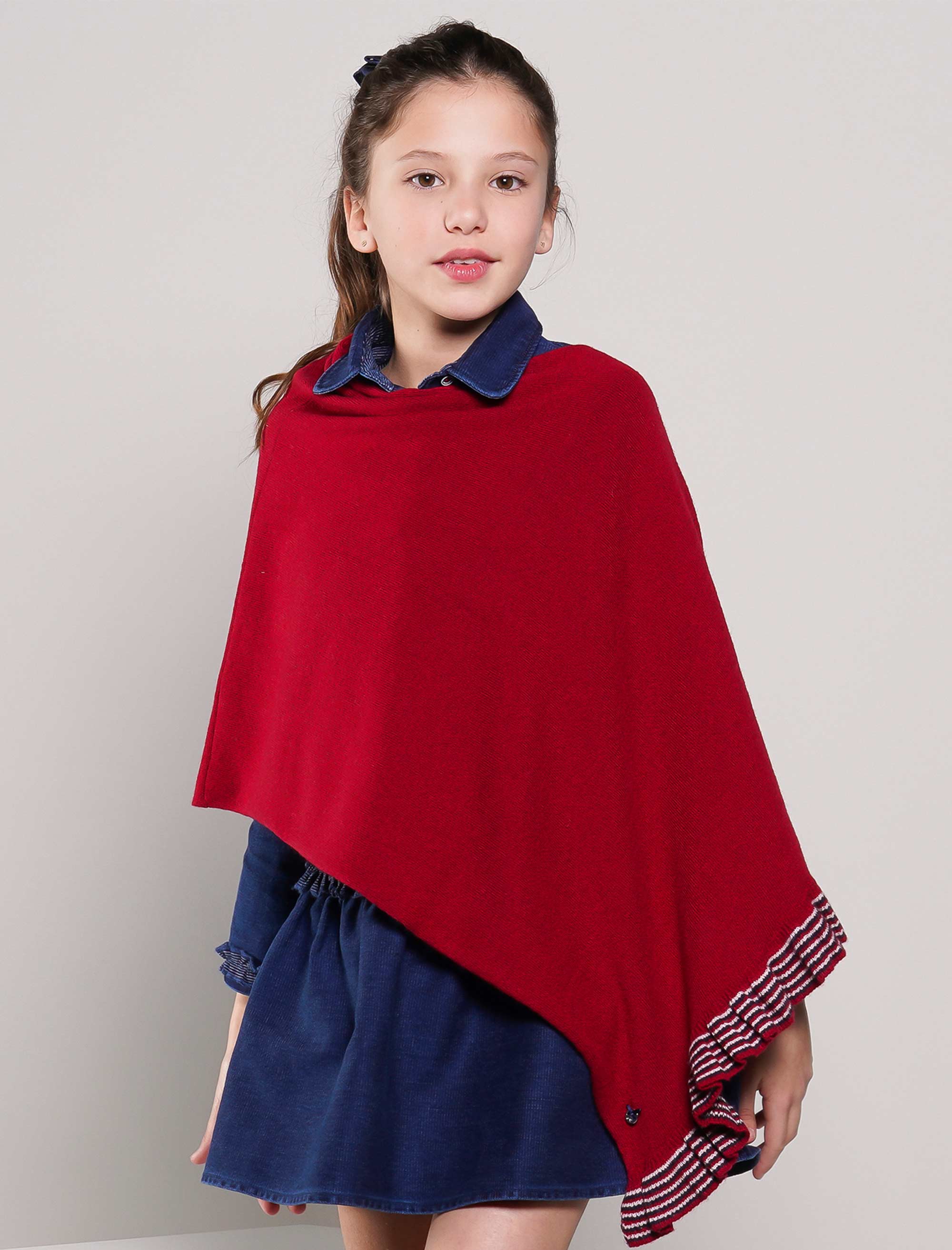 پانچو دخترانه